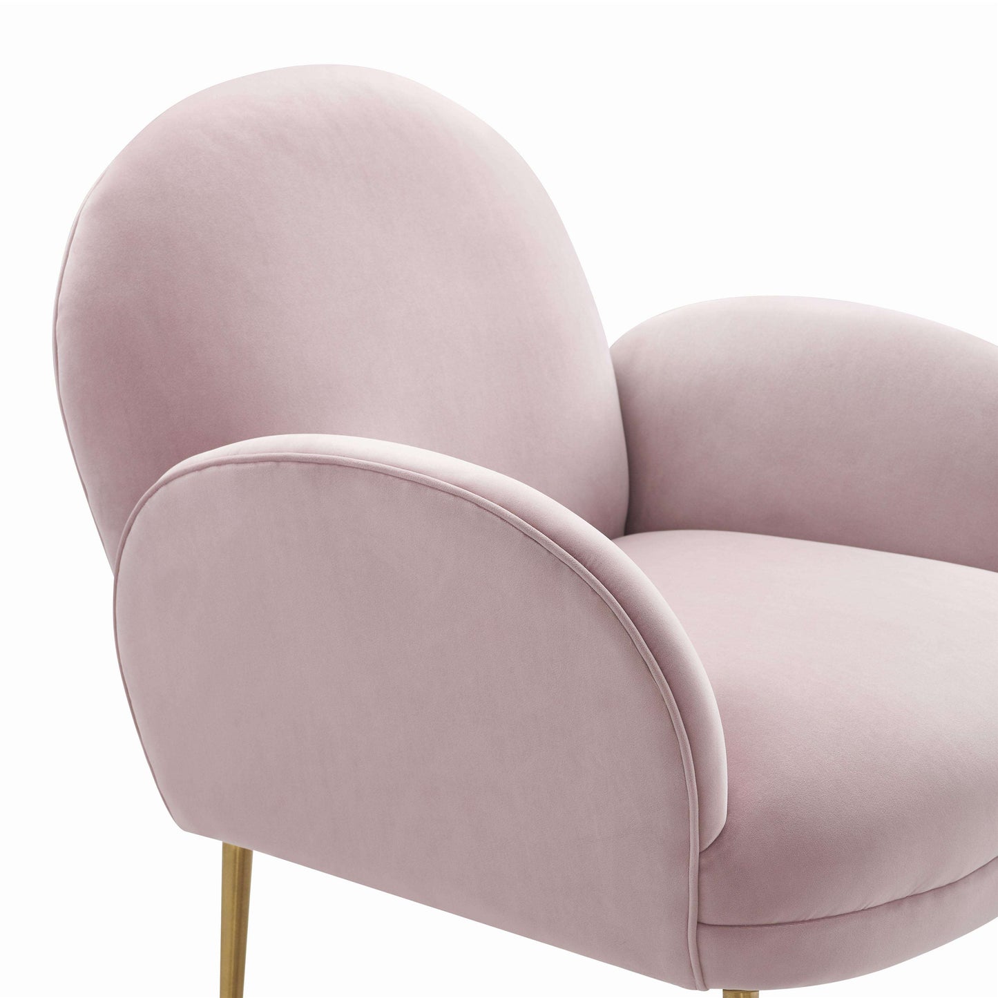 Gwen Mauve Velvet Chair